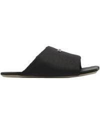 MM6 by Maison Margiela - Logo-Plaque Sandals - Lyst