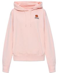 KENZO - Boke Flower Motif Hoodie - Lyst