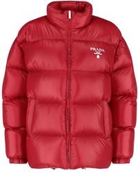 Prada - Re-Nylon Puffer Jacket - Lyst