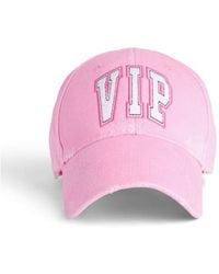 Balenciaga - Vip Teamp Logo Distressed Cap - Lyst