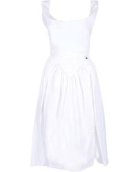 Vivienne Westwood - Sunday Draped Midi Dress - Lyst