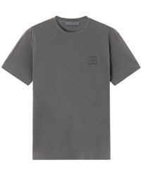 Stone Island - Logo Patch Short-Sleeve T-Shirt - Lyst