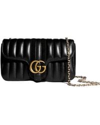 Gucci - Jetset Gg Marmont Small Shoulder Bag - Lyst