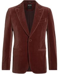 ZEGNA - Single-Breasted Suit Jacket - Lyst