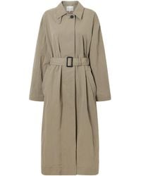 Studio Nicholson - Campion Belted Crinkled-Shell Trench Coat - Lyst