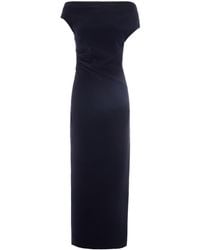 P.A.R.O.S.H. - Off-Shoulder Maxi Dress - Lyst