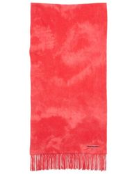 Acne Studios - Tie-Dye Logo Patch Scarf - Lyst