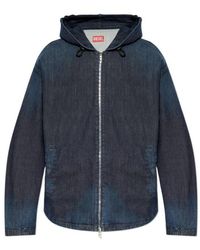 DIESEL - D-Wynny Jogg Denim Jacket - Lyst