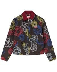 KENZO - X Futura 2000 Embroidered Zip-Up Utility Jacket - Lyst