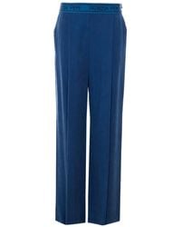 Patrizia Pepe - Elastic Waistband Fluid Pants - Lyst
