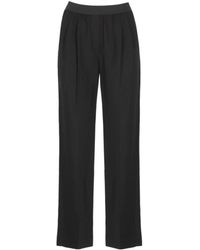 Loulou de Saison - Elastic-Waist Wide-Leg Pants - Lyst