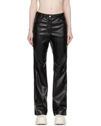 【送料&関税込】MSGM Flared Viscose Trousers Pants and shorts for women: casual, fashion - MSGM Official