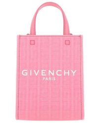 Givenchy - 4G Motif Embossed Mini Tote Bag - Lyst