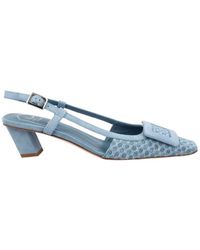 Roger Vivier - Square Toe Slingback Pumps - Lyst