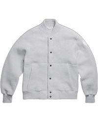 Canada Goose - Hudson Fleece Bomber Label - Lyst