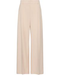 Weekend by Maxmara - Stretch Wool Palazzo Trousers - Lyst