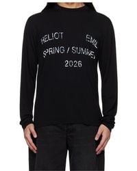 HELIOT EMIL - Overo Long-Sleeve T-Shirt - Lyst