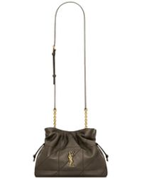 Saint Laurent - Jamie Logo Plaque Shoulder Bag - Lyst