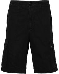 Stone Island - Compass Patch Bermuda Shorts - Lyst