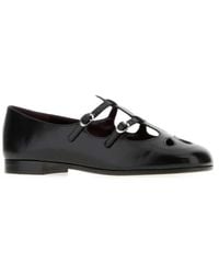 Tory Burch - Leather Ballerinas - Lyst
