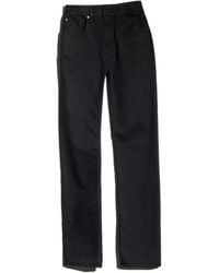 Gucci - Cotton Denim Pants With Soft Coating - Lyst