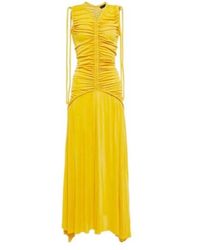 Proenza Schouler - Ruched Jersey Maxi Dress - Lyst