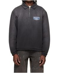 Represent - Nothing Faster Quarter Zip-Up Hoodie - Lyst