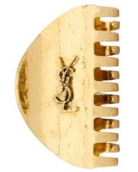 Saint Laurent - Cassandre Claw Clip - Lyst