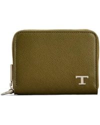 Tod's - Logo-Plaque Coin Purse - Lyst