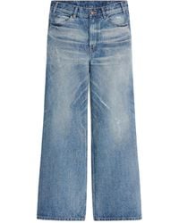 Celine - Flared Surf Jeans - Lyst
