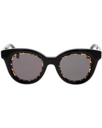 Loewe - Oval Frame Sunglasses - Lyst