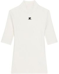Courreges - Reedition Short-Sleeved Knitwear - Lyst