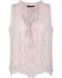 Seventy - Lace Tassel Top - Lyst