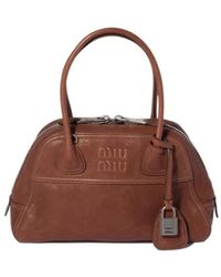 Miu Miu - Vivant Nappa Leather Bag - Lyst