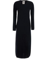 Semicouture - Semi Couture Brenda Long-Sleeve Knitted Dress - Lyst