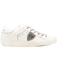 Philippe Model - Prsx Logo-Patch Sneakers - Lyst