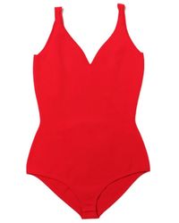 McQueen - V-Neck Bodysuit - Lyst