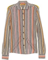 Missoni - Striped Metallic-Thread Shirt - Lyst