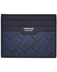 Ferragamo - Ferragamo Monogram Credit Card Holder - Lyst