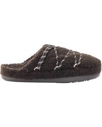 Moon Boot - Teddy Lace-Up Slippers - Lyst