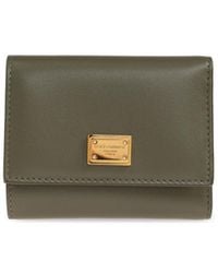 Dolce & Gabbana - Logo Plaque Wallet - Lyst