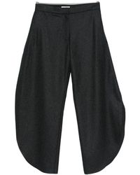 Alaïa - Alaïa Flannel Petal Pants - Lyst