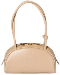 Miu Miu - Beau Leather Bag - Lyst