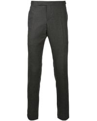 Thom Browne - Low Rise Skinny Side Tab Trouser - Lyst