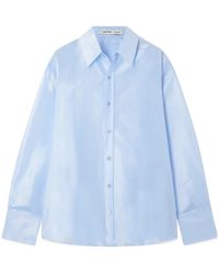 Carven - Oversized Organza Shirt - Lyst