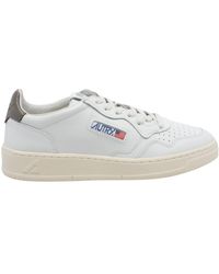 Autry - Medalist Perforated Low-Top Sneakers - Lyst