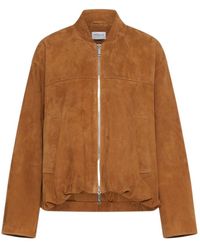 Marella - Suede Blouson Jacket - Lyst