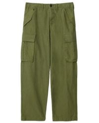 Burberry - Cotton Oversized Cargo Trousers - Lyst