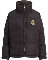 Ralph Lauren - Real Leather Shorts Puffer Jacket - Lyst