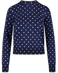Comme des Garçons - Comme Des Garçons Homme Plus Polka Dot Crewneck Jumper - Lyst